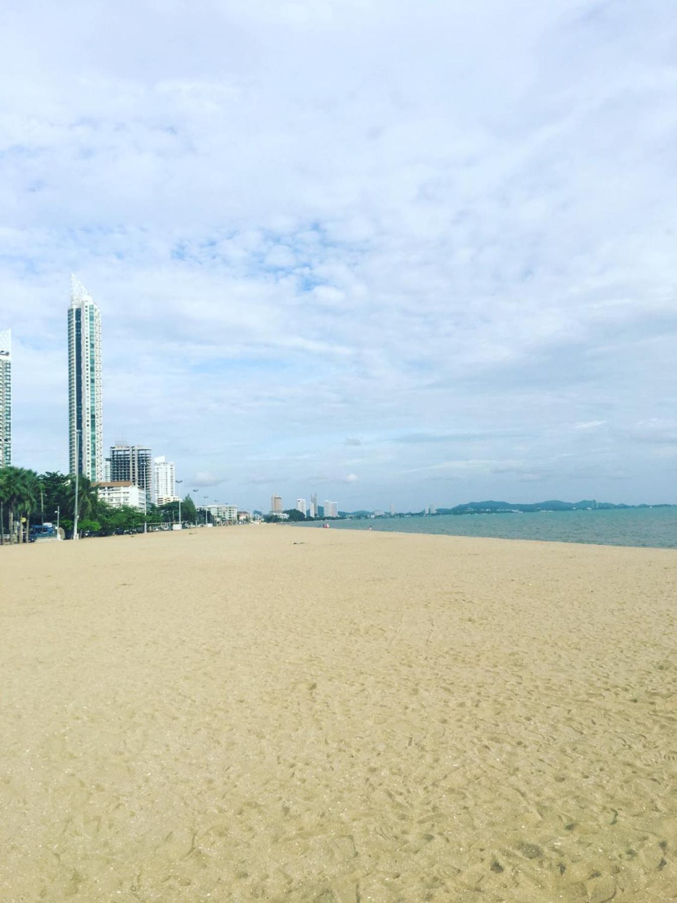 Ferienwohnung 2 ห้องนอน 2 ห้องน้ำ Seaview Jomtien ชั้น18 Exterior foto